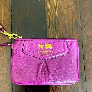 Coach | Genuine Leather | Wristlet Wallet